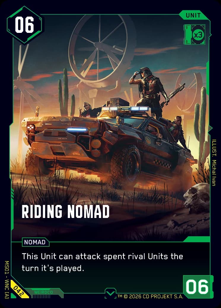 Riding Nomad